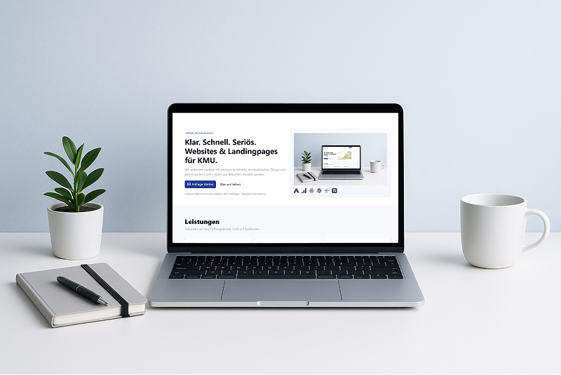 Clean Website Layout